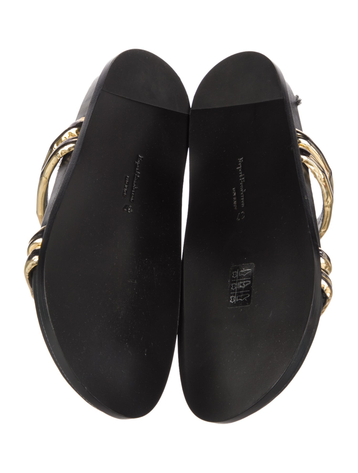 Rupert Sanderson Rubber Printed Slingback Sandals